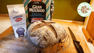 Pane farina Grano Arso